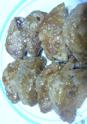 肉巻きレンコンの甘辛炒め-レシピのメイン写真
