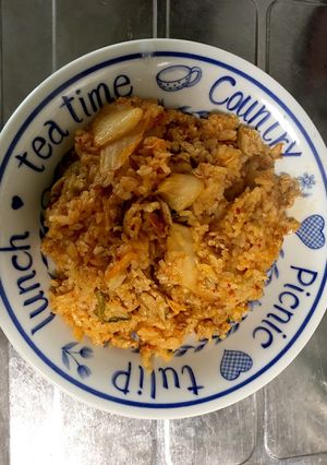 豚キムチ炒飯-レシピのメイン写真