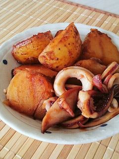 いかと新じゃが芋の煮物☆-レシピのメイン写真