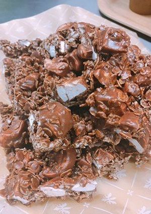 国産大麦グラノーラチョコバー-レシピのメイン写真