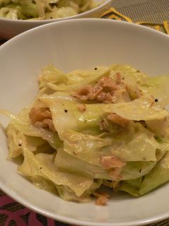 キャベツとくるみ☆カレーマヨ*サラダ-レシピのメイン写真
