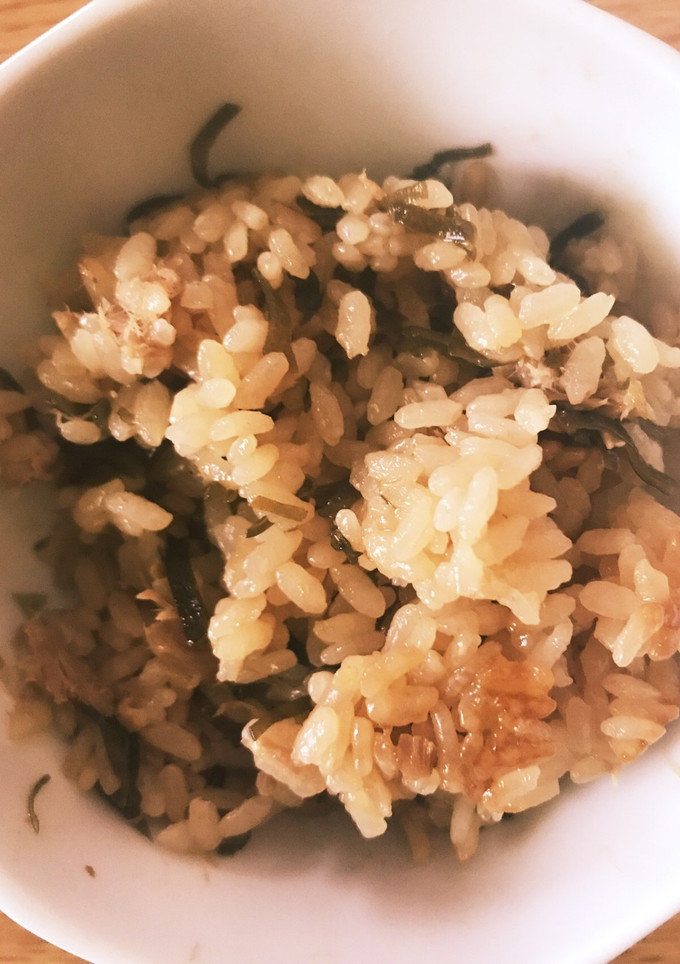 簡単！塩昆布とシーチキンの炊き込みご飯-レシピのメイン写真