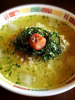 冷たい☆さっぱり美味しい梅しそ塩ラーメン-レシピのメイン写真