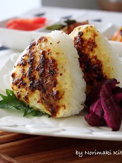 絶品☆マヨ焼きおにぎり-レシピのメイン写真