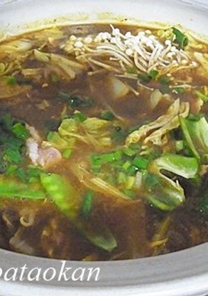 残った野菜で♪カレー鍋-レシピのメイン写真