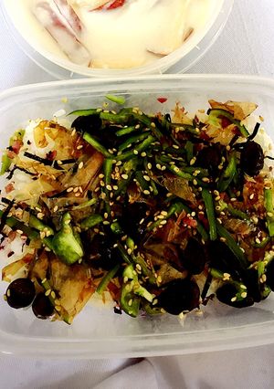 お腹に優しい♡お弁当にも♡さっぱり豆ご飯-レシピのメイン写真