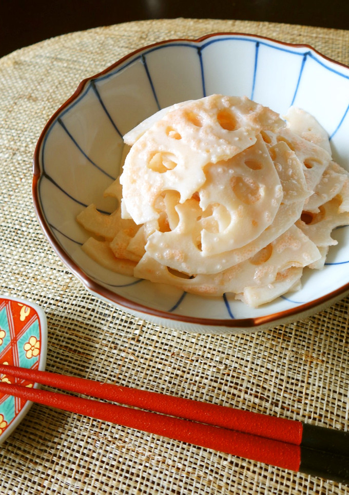 蓮根の明太マヨ和え-レシピのメイン写真