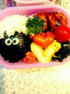 簡単キャラ弁 ひつじのショーン弁当-レシピのメイン写真