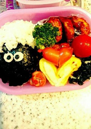 簡単キャラ弁 ひつじのショーン弁当-レシピのメイン写真