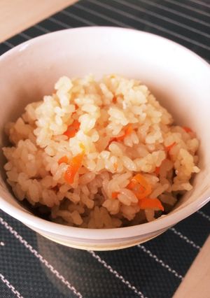 人参炊き込みご飯ver簡単-レシピのメイン写真