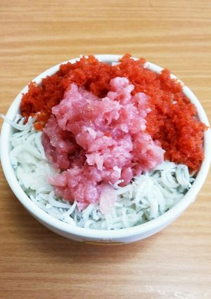 乗せるだけ☆簡単☆絶対美味しい海の3色丼-レシピのメイン写真