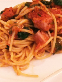 子ども喜ぶ!簡単トマトソースパスタ-レシピのメイン写真