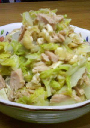 １０分で！白菜とツナのさっと煮-レシピのメイン写真