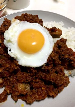 夏！ 夏野菜のキーマカレー-レシピのメイン写真