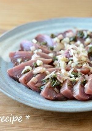 カツオのさっぱり漬け-レシピのメイン写真