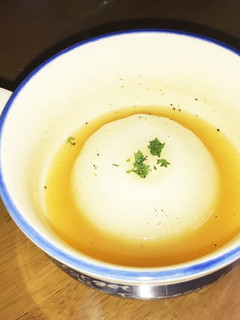レンジで簡単☆新玉ねぎのコンソメスープ-レシピのメイン写真
