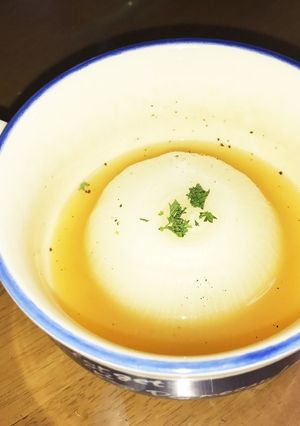 レンジで簡単☆新玉ねぎのコンソメスープ-レシピのメイン写真
