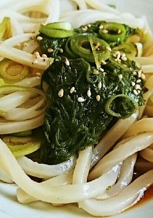 簡単ぶっかけめかぶうどん-レシピのメイン写真