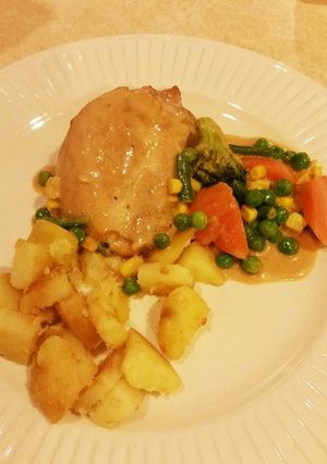 チキンの味噌クリームソース-レシピのメイン写真