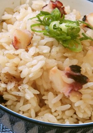 炊飯器で簡単　たこ飯-レシピのメイン写真