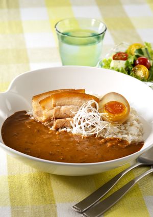 豚の角煮のせカレー-レシピのメイン写真