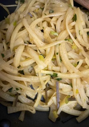 大根皮のカレー炒め-レシピのメイン写真