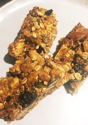 サクサクお菓子のようなグラノーラバー-レシピのメイン写真