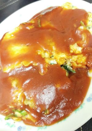 簡単!!ニラ玉甘酢あんかけ-レシピのメイン写真
