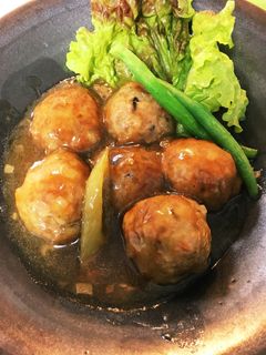 ボリュームたっぷり和風肉団子♪-レシピのメイン写真