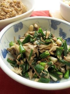 舞茸とネギのツナ缶炒め-レシピのメイン写真