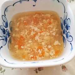 รูปของ 離乳食中期7ヶ月★豆腐と野菜煮★
