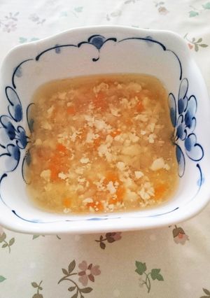 離乳食中期7ヶ月★豆腐と野菜煮★-レシピのメイン写真