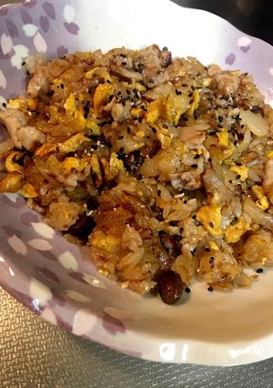 ☆赤飯焼飯☆-レシピのメイン写真