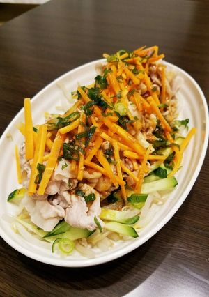 簡単！ご飯がすすむ冷しゃぶサラダ☆-レシピのメイン写真