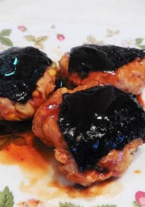 鶏のあっさり味噌バーグ-レシピのメイン写真