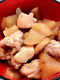 簡単!大根と鶏肉の煮付け-レシピのメイン写真