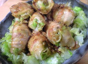 レタス１玉！レタスの肉巻き炒め-レシピのメイン写真