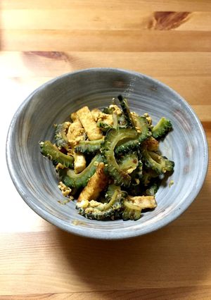 簡単 ゴーヤとたまごの炒め物-レシピのメイン写真