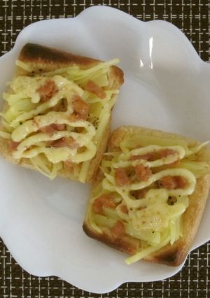 じゃがマヨ薄揚げ焼き-レシピのメイン写真