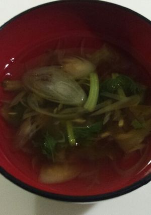 茗荷のお吸い物-レシピのメイン写真