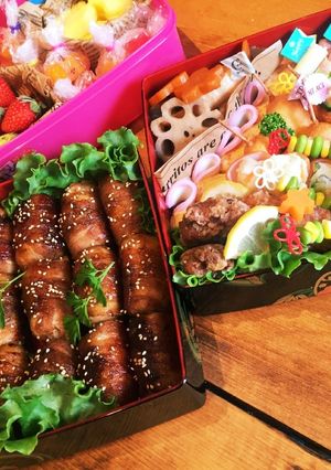 可愛く盛り付け☆運動会弁当 覚書2017-レシピのメイン写真