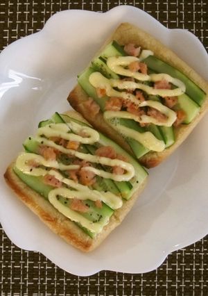 きゅうりマヨ薄揚げ焼き-レシピのメイン写真