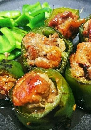 簡単すぎて全米が泣いたピーマンの肉詰め-レシピのメイン写真