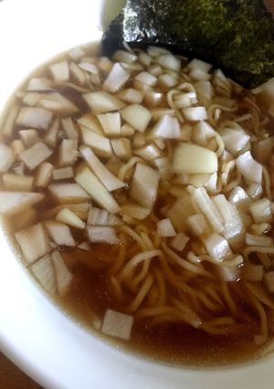 シンプルな新玉ねぎラーメン^_^-レシピのメイン写真