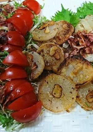 大根ステーキとしゃきしゃきサラダ♪-レシピのメイン写真