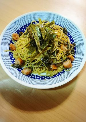 のりたっぷり和風パスタ(*^^*)-レシピのメイン写真