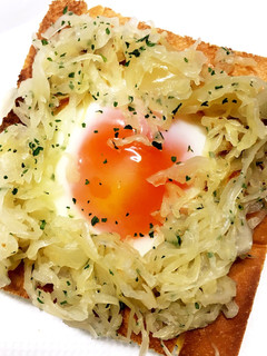 目玉焼きトースト-レシピのメイン写真
