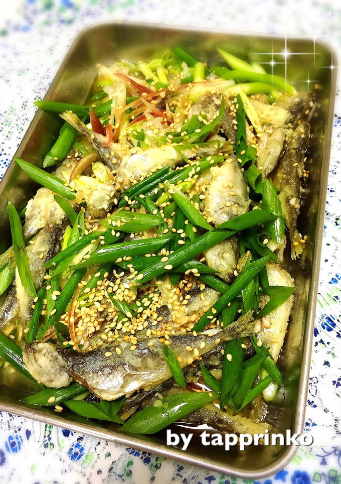 作り置き☆夏の薬味たっぷりあじの南蛮漬け-レシピのメイン写真