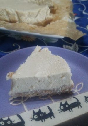 バナナはどこへいったかな？チーズケーキ風-レシピのメイン写真