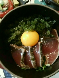 staubde海ぶどうとカツオの簡単丼-レシピのメイン写真